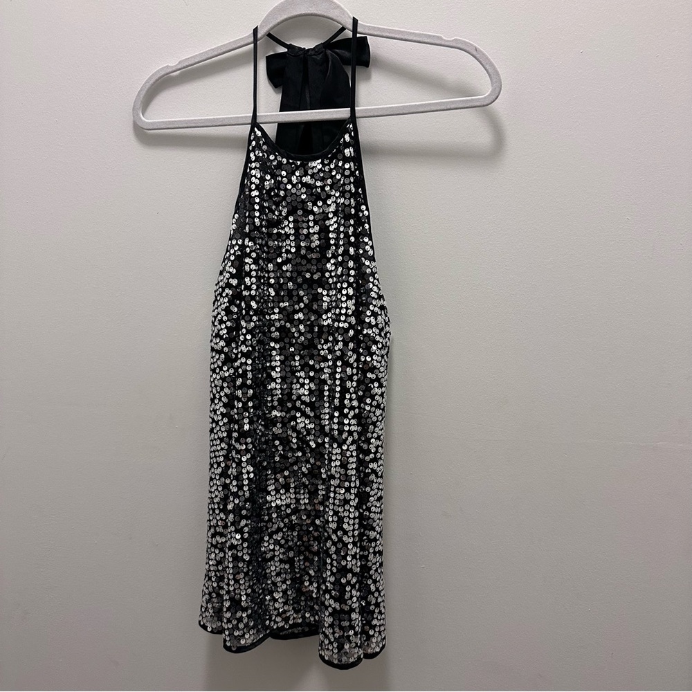 Victoria Secret Sequined Sleeveless Top. Size Small